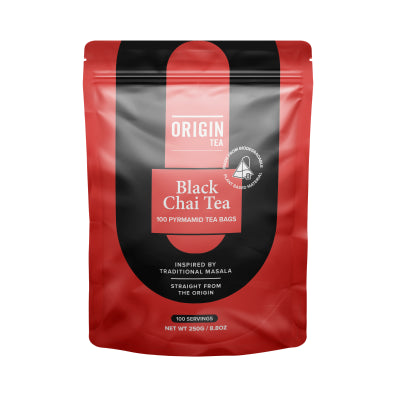 Black Chai Luxury Pyramid Teabags