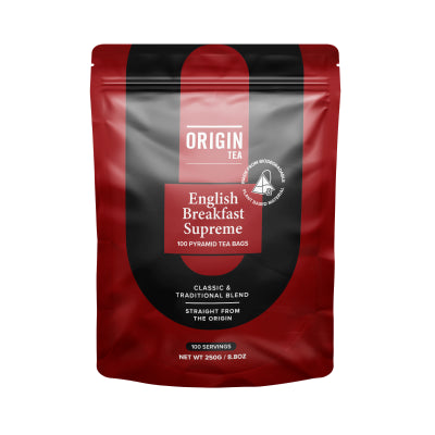 English Breakfast Luxury Pyramid Teabags