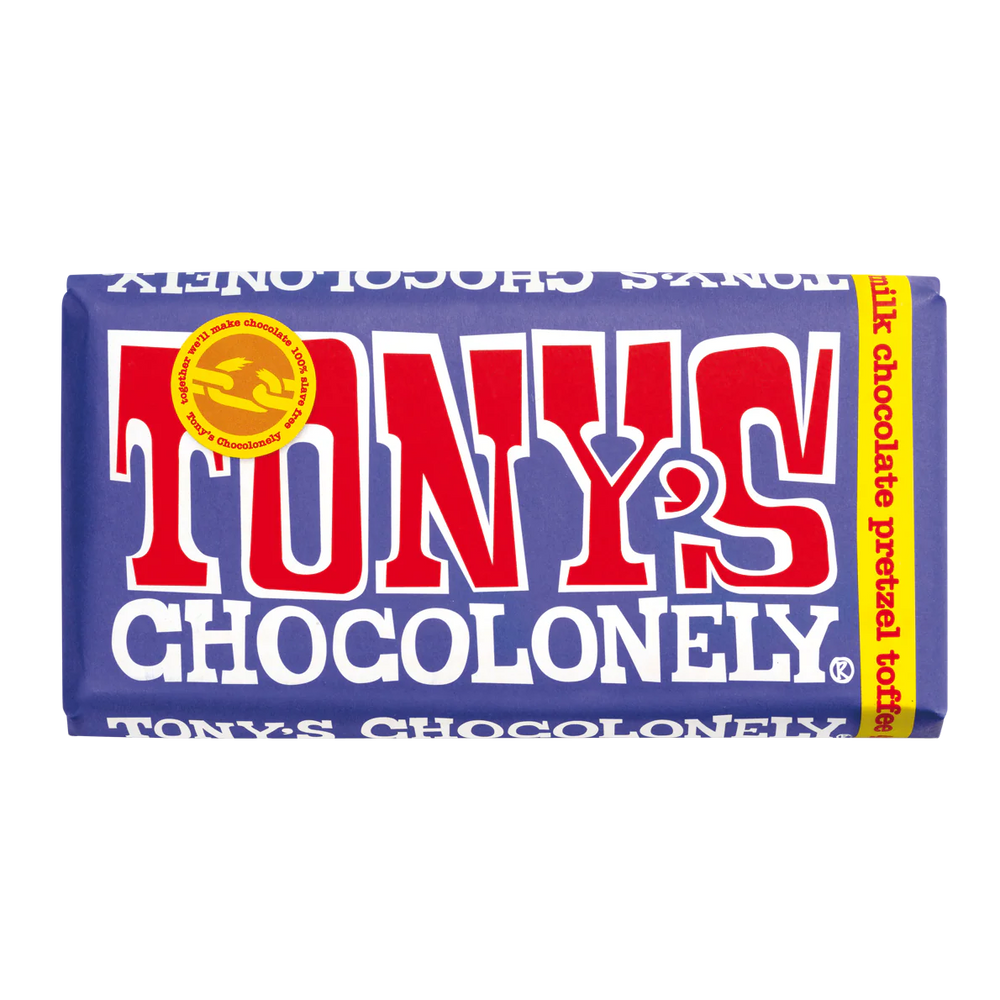 Tony's Chocolonely - Dark Milk Pretzel Toffee