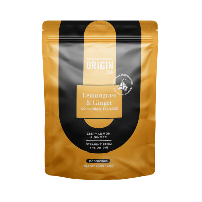 Lemongrass & Ginger Luxury Teabags